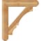 Ekena Millwork Balboa Craftsman Rough Sawn Bracket w/ Offset Brace, Western Red Cedar, 8"W x 36"D x 40"H BKT0806X36X40BOA04RWR - alternate 3